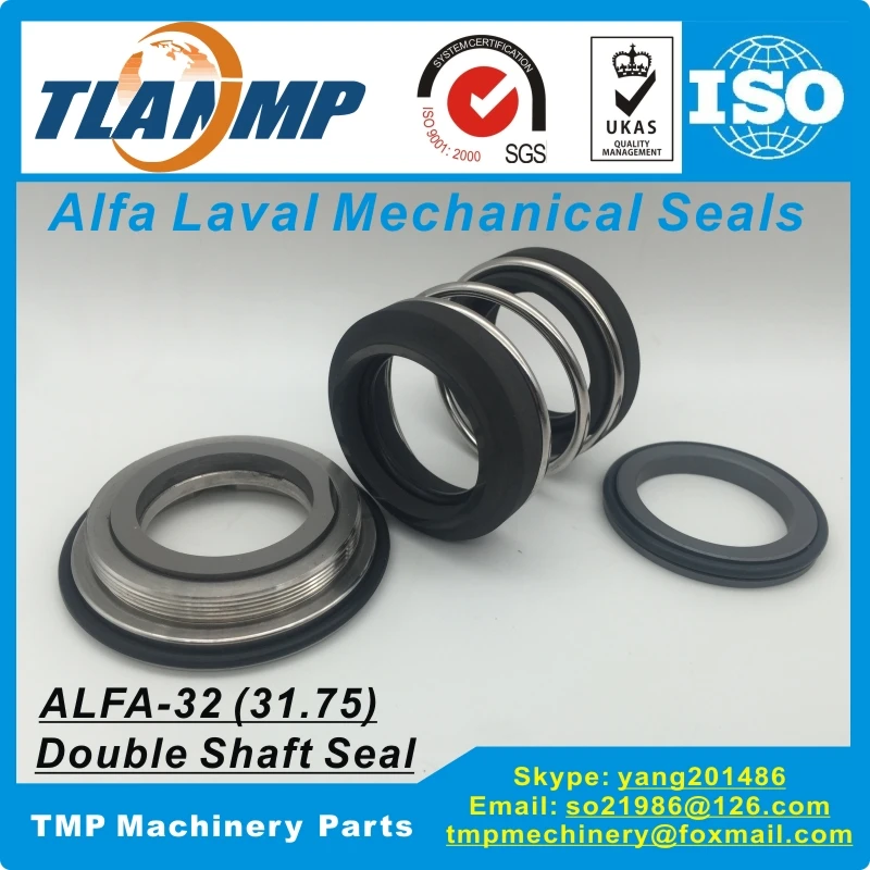 ALFA 32D Double Shaft Seals, Mechanical Seals for Alfa Laval LKH pumps