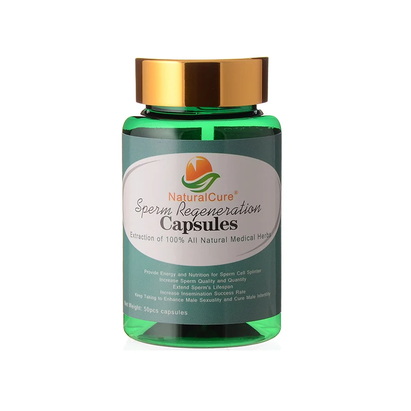 

NaturalCure Sperm Regeneration Capsules, Increase Sperm Count and Quality, Cure Male Infertility, Cure Sperm Death Disease
