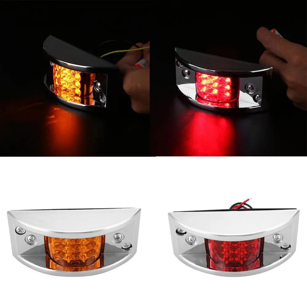 

1pc 12 LED Car Truck Trailer Side Marker Indicators Lights Lamp 12V  Hot Selling