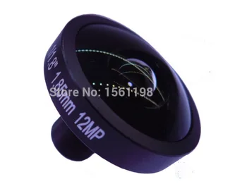 

[Factory Direct] 1.85MM Fisheye Lens 1/1.8 Inch 12Megapixel M12 D185 for 360 Degrees Free Shipping