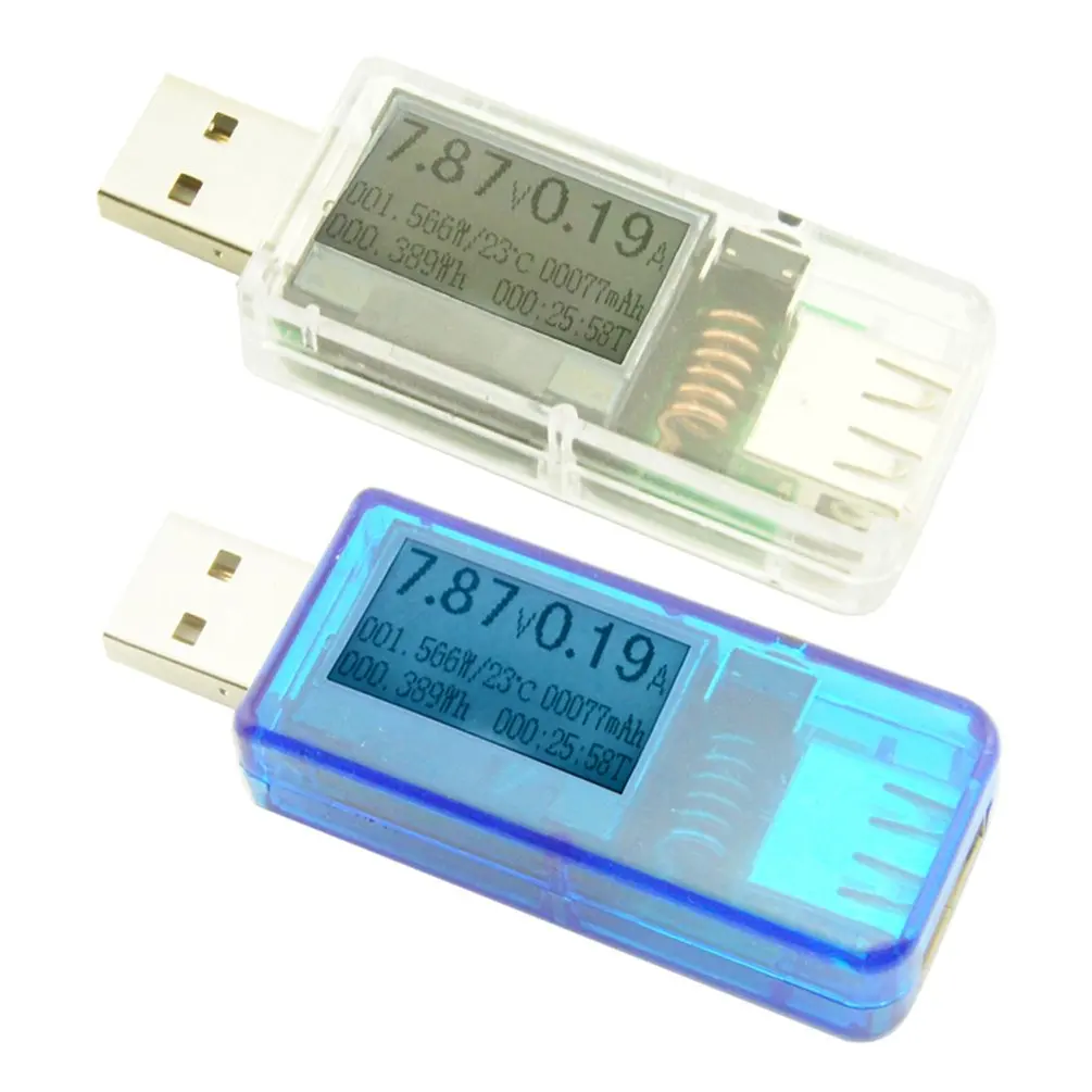 Портативный 12 в 1 USB Тестер DC Цифровой вольтметр Voltagecurrent метр амперметр детектор запасные аккумуляторы для телефонов зарядное устройство