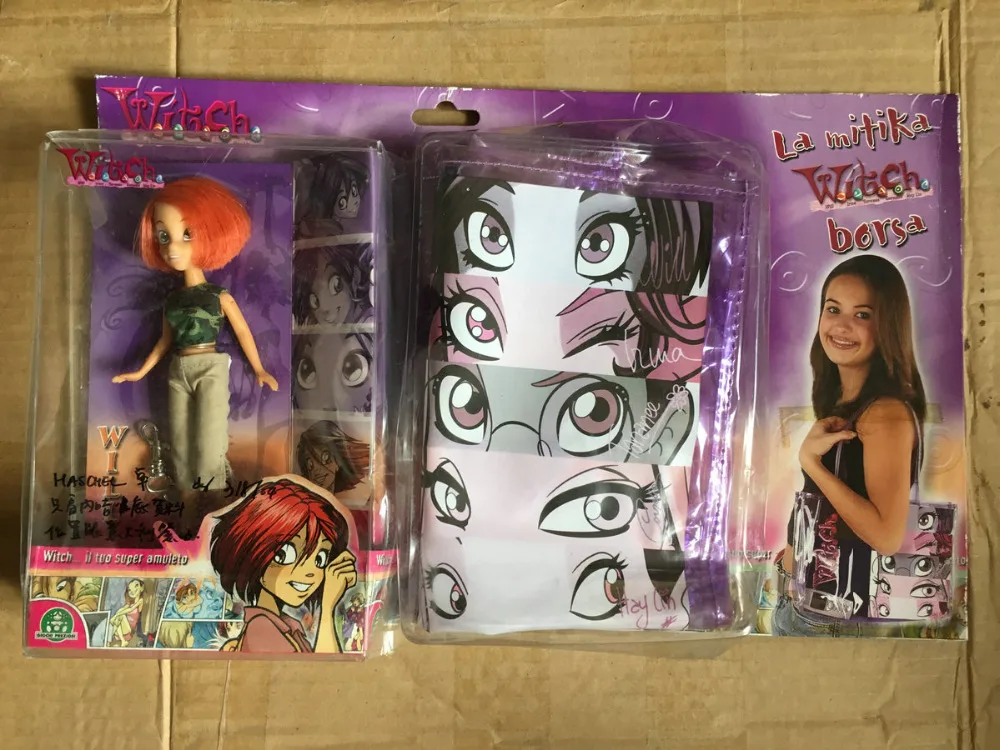

RARE W.I.T.C.H. 6 inches Doll with PVC bag Collection Girl Gift