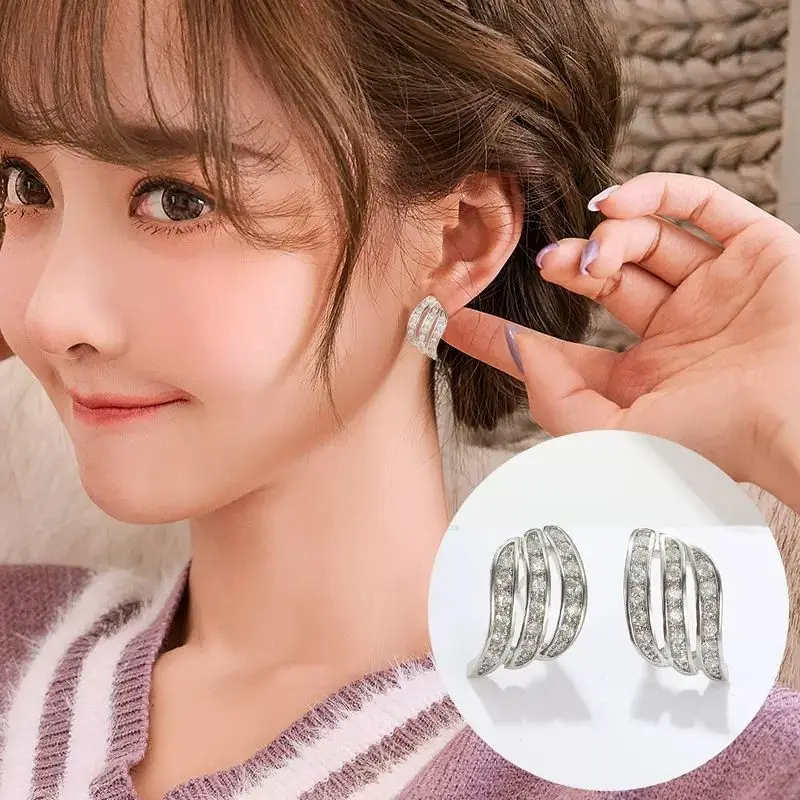 

Newest Simple fashion gold color Silver plated geometric big round earrings for women fashion big hollow drop earrings jewelry