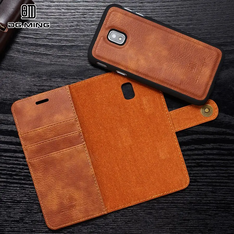 DG MING de la sFor Fundas Samsung Galaxy J7 2017 Coque Samsung J7 2017 J730 Flip cartera casos de teléfono