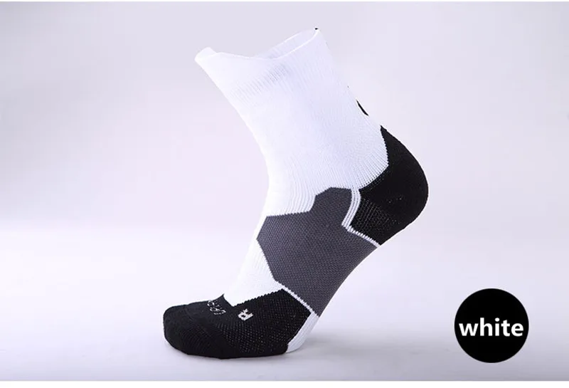 Пара Для мужчин носки для бега Спортивные носки баскетбольные носки Велоспорт лодыжки нейлон Велоспорт Пеший Туризм Компрессионные носки Для мужчин ОГ