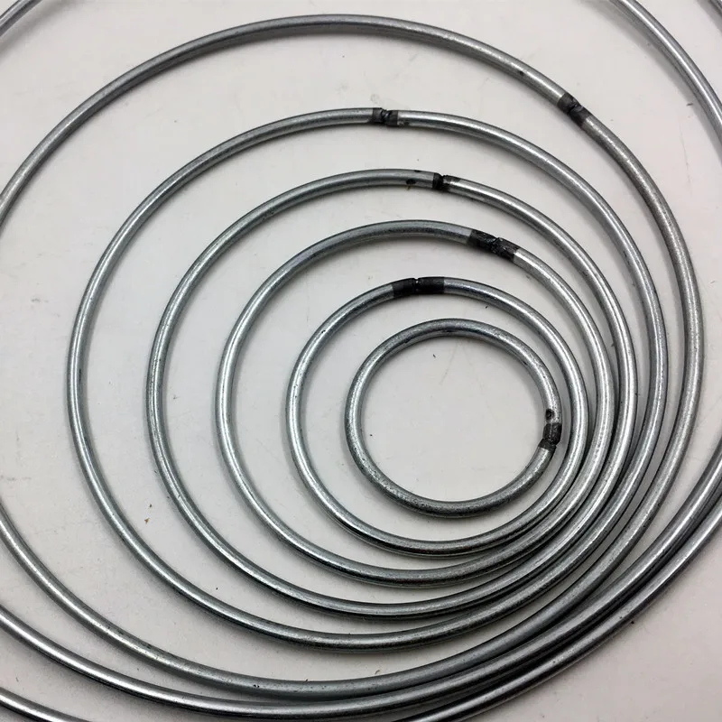 1 팩/많은 큰 드림 캐처 서클 링 공예 드림 캐처 농구에 대 한 35-160mm 금속 반지 DIY 커넥터 액세서리 매달려