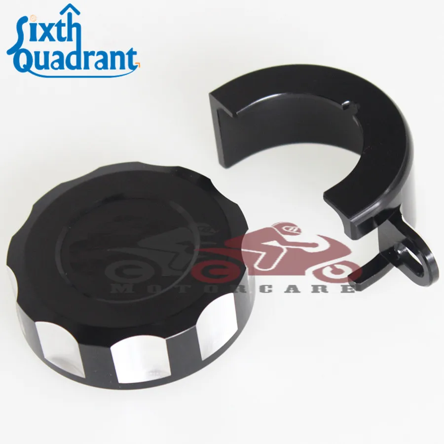 Full Aluminum Rear Brake Reservoir Cap Cover For Harley Davidson
