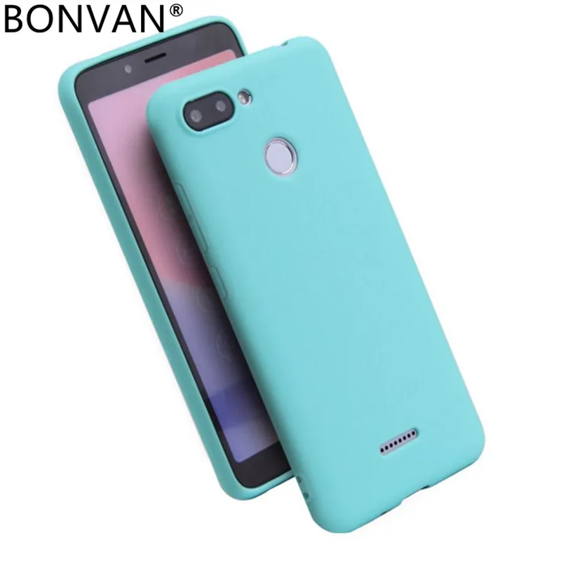 

BONVAN Matte Soft Case for Xiaomi Redmi 6 Pro 6A Scrub Shell Ultra Thin Silicone Back Cover for Xiaomi Redmi S2 Coque Capa