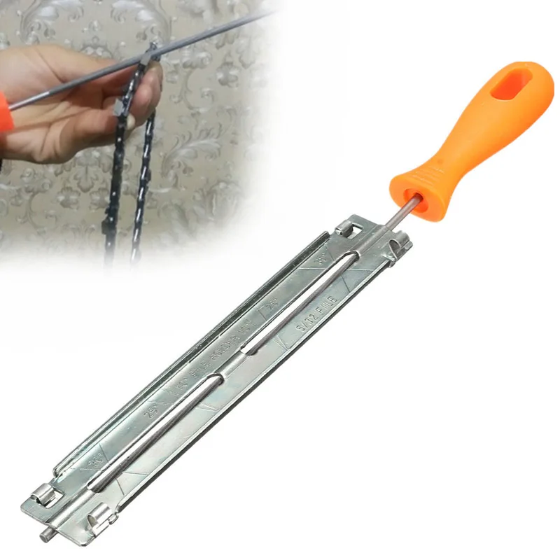 DWZ 5/32'' Silverline Chainsaw File Holder 4mm Chain Sharpener Filing Sharpening