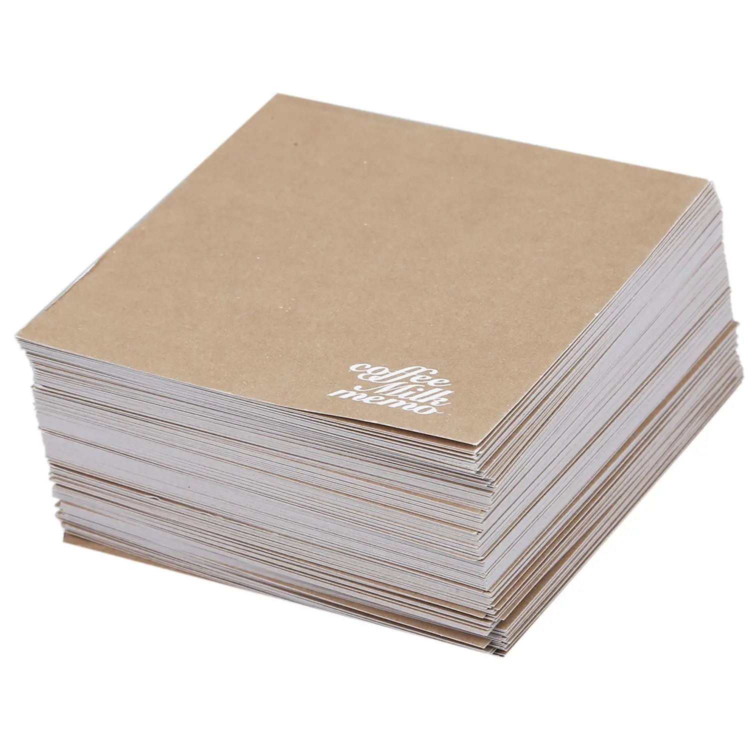 Молочная коробка Творческий Sticky Notes милые заметки Прекрасный Закладка Мемо заметки 200 листов (кофе)