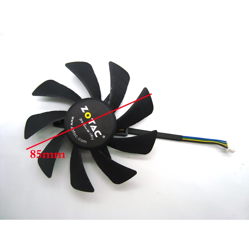 New 85MM T129215SH 4Pin Cooler Fan Replacement For ZOTAC GTX 1060 960 GTX1060 3GB ITX mini Graphics Video Card Cooling Fans