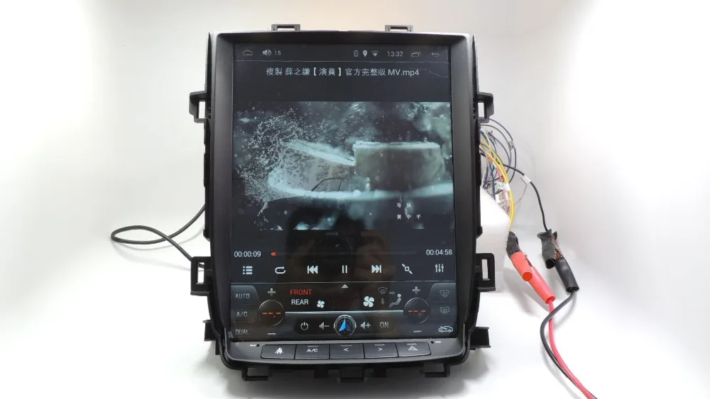 "YOKOTRON" 12," сенсорный Telsa стиль Android 8,1 Автомагнитола для Toyota Alphard Vellfire 20 серии 2009-2012+ gps