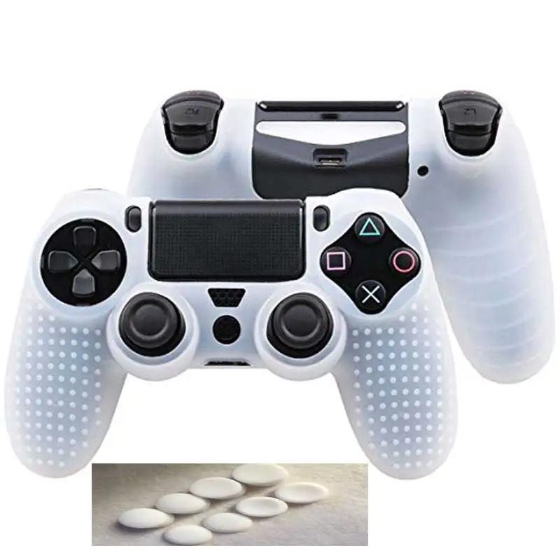 Шипованный Противоскользящий силиконовый чехол для Sony Playstation Dualshock4 PS4 DS4 pro тонкий