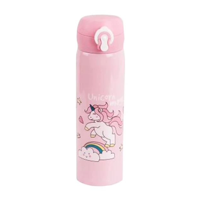 Transhome Creative Unicorn Thermos Bottle Stainless Steel Thermos Cup