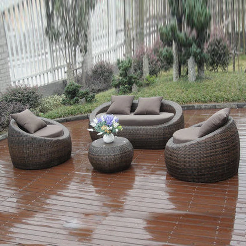 4 шт. Полиэтиленовая плетеная мебель для дома и улицы|outdoor rattan sofas|poly rattanrattan outdoor |