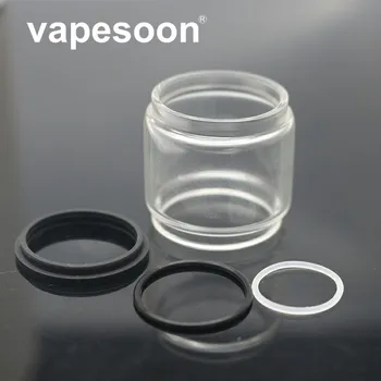 

Replacement Pyrex Glass Tube with Seal Ring for NUNCHAKU Tank 5ml Vape Atomizer Retail Package