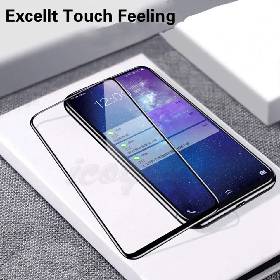 6D Tempered Glass for OPPO F9 F11 Pro F7 K1 K3 Screen Protector Glass for OPPO Reno Z R19 R17 Realme X 3 2 Pro A1k C2 A7 AX7 A9x (7)