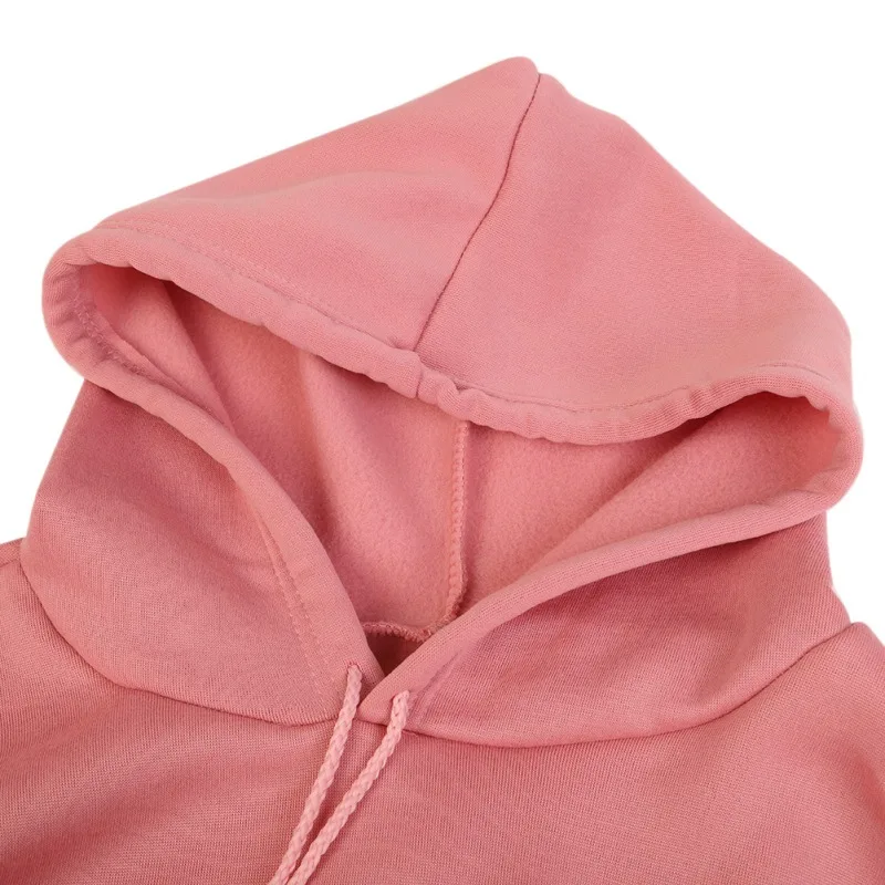 ROPALIA Lady Long Sweatshirts Women Solid Hooded O-Neck Long Sleeve Loose Casual Sweatshirts 2018 Fall Pockets Long Tops ROPALIA Lady Long Sweatshirts Women Solid Hooded O-Neck Long Sleeve Loose Casual Sweatshirts 2018 Fall Pockets Long Tops