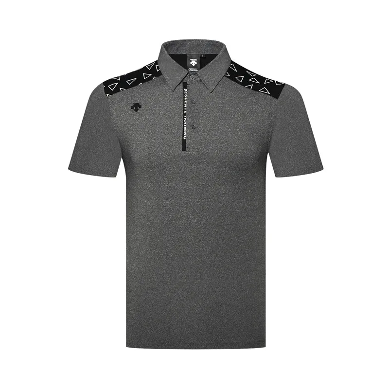 Мужская спортивная одежда с коротким рукавом, футболка для гольфа, 4 цвета, одежда для гольфа, S-XXL на выбор, рубашка для гольфа