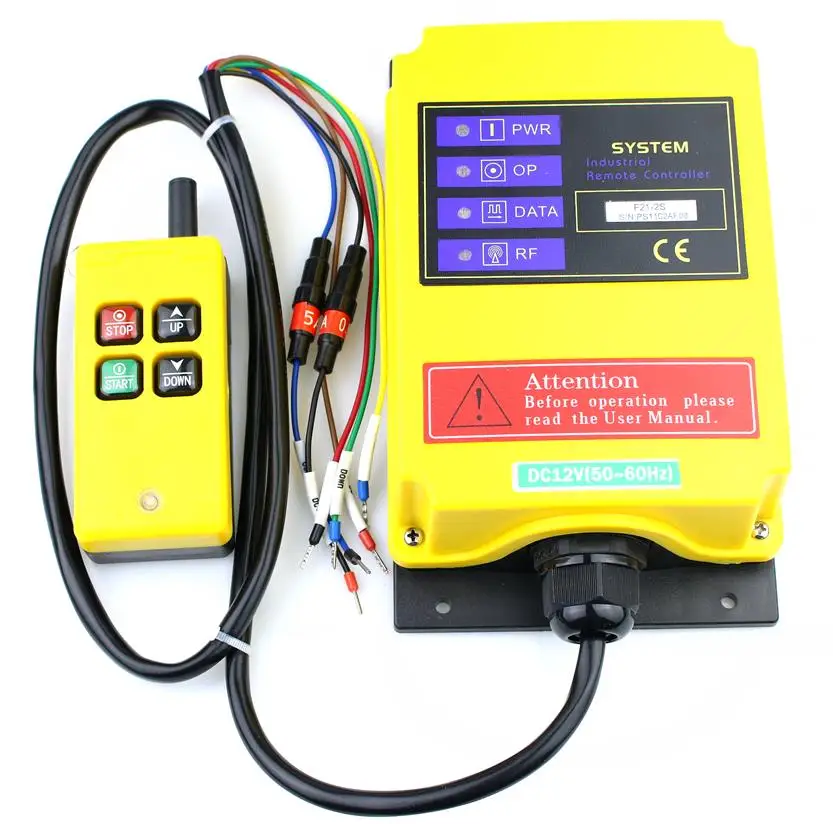 Telecontrol F21-2S industrial nice radio remote control AC/DC universal wireless control for crane 1transmitter and 1receiver Telecontrol F21-2S industrial nice radio remote control AC/DC universal wireless control for crane 1transmitter and 1receiver