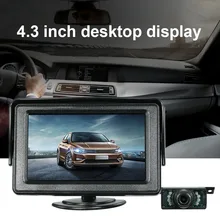4,3 дюймов TFT дисплей Автомобильный ЖК-монитор приборная панель экран монитор парковки для bmw e46 e90 ford focus 2 volkswagen Renault Honda
