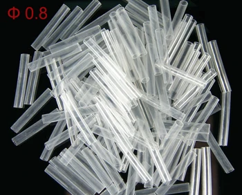 

20M 2.5mm Dia Ratio 2:1 Clear Transparent Non Halogen Thick Wall Soft Audio Cable Headset Line Heat Shrink Shrinkable Tube