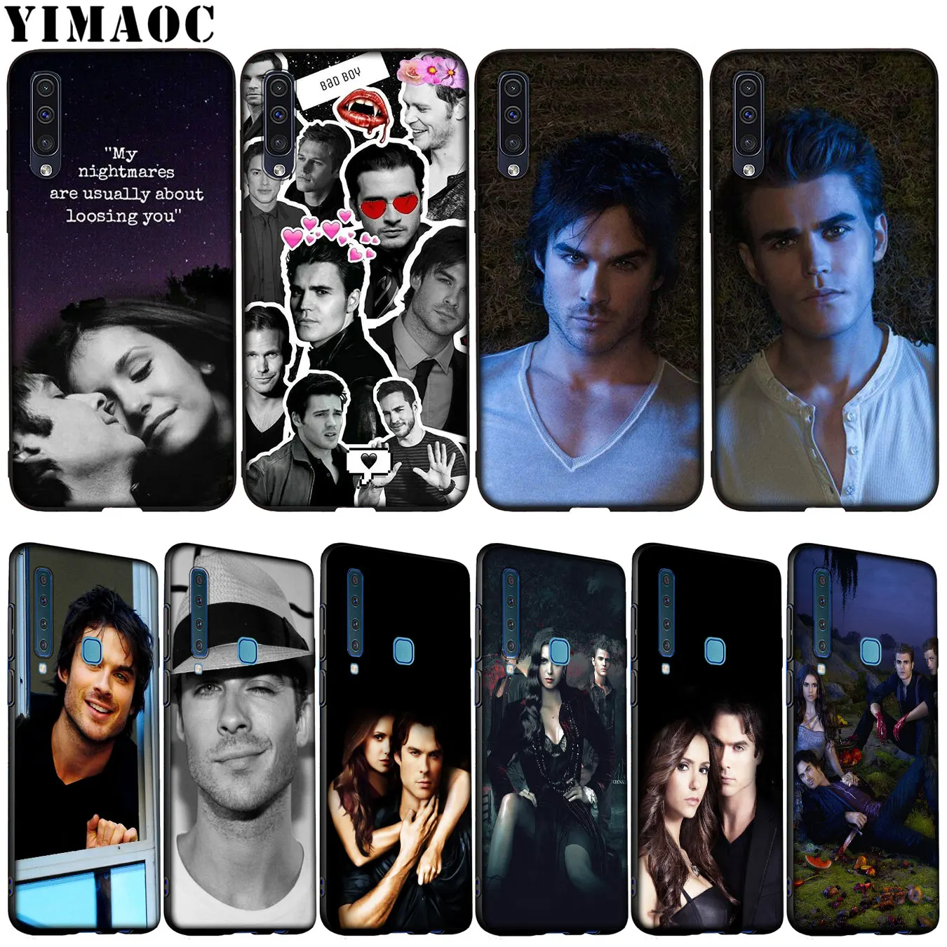 Vampire Diaries Ian Somerhalder Soft Silicone Case for Samsung Galaxy A70 A60 A50 A40 A30 A20 A10 A10S A20S A30S A40S A50S | Мобильные