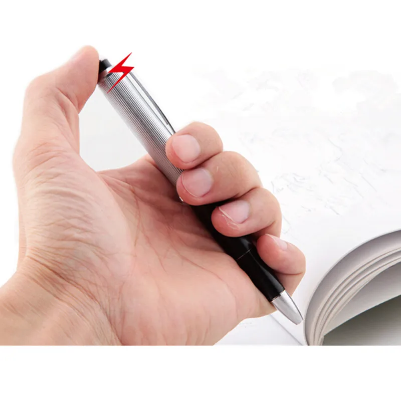 

Promotion Creative Fancy Ball Point Pen Shocking Electric Shock Toy Gift Joke Prank Trick Fun