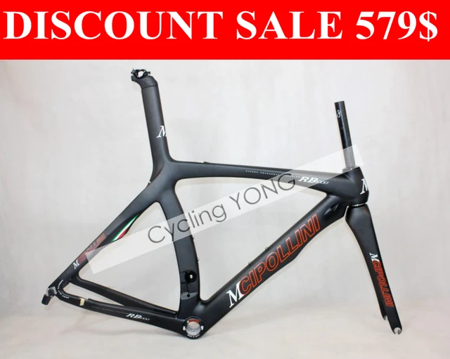 Cheap Free shipping 1k bike Cipollini RB1000 Carbon Frame and forks super light weight bicycle frame di2 bicycle frameset bb30