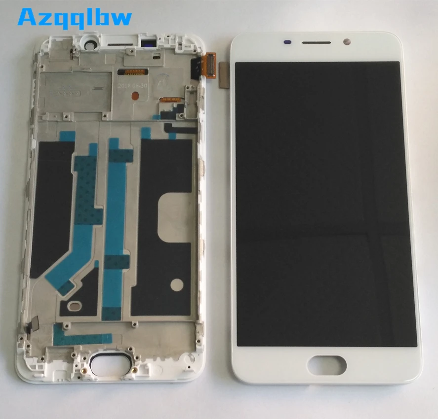 

Azqqlbw For OPPO R9 LCD Display Touch Screen Digitizer Assembly For OPPO R9 Display With Frame Replacement Repair Parts+Tools