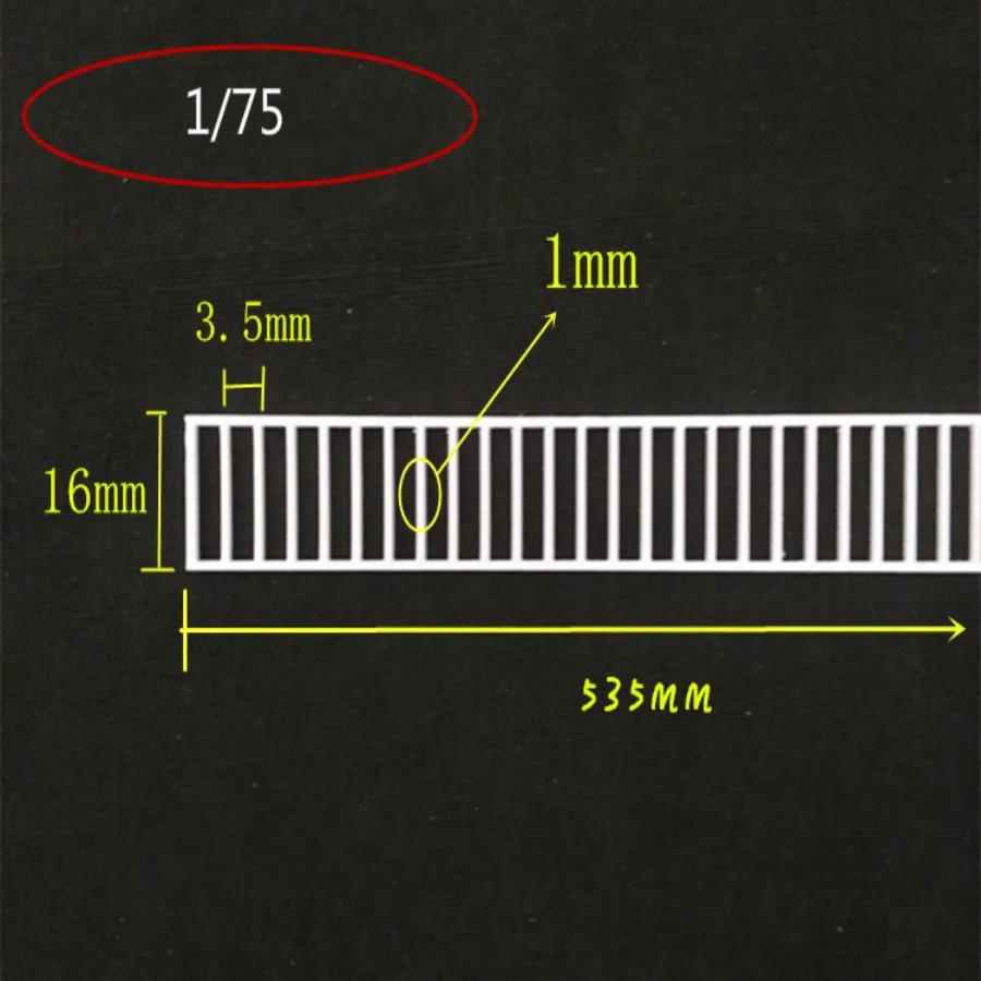 75scale new ho train layout model fence (6)