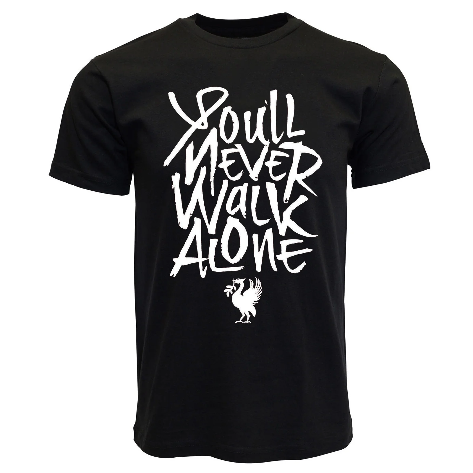 New You'll Never Walk Alone Liverpool football Club Мужская футболка Графический футболки хлопковые