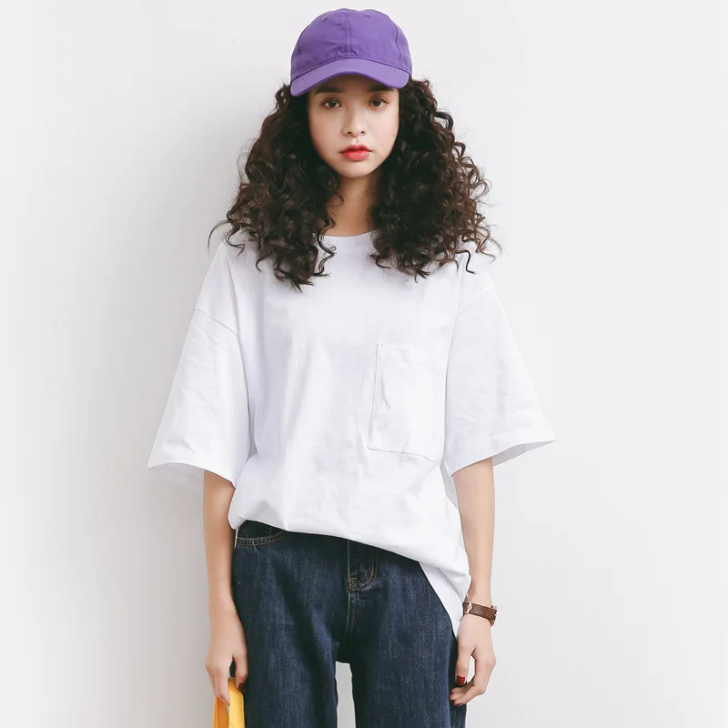 오버사이즈 포켓 티셔츠