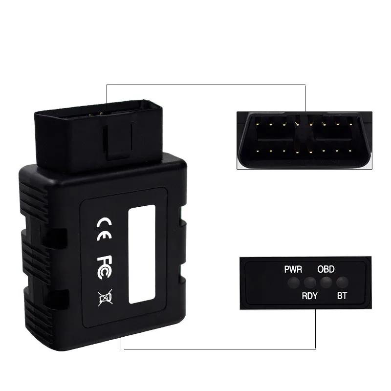 Bluetooth Interface For Renault Car Replace for Renault com Auto Diagnostic Programming Scanner