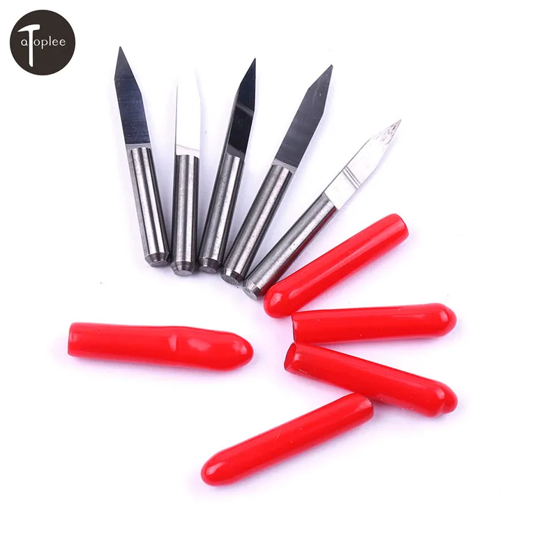 5pcs Carbide PCB Engraving Bits CNC Router Tool 20 Degree 20° 0.3mm