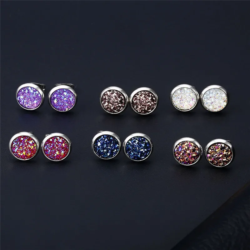 

Imitation Pearl Rhinestone Small Stud Earrings for Women Fashion Shiny Crystal Earrings Jewelry Wedding Bride Party Gifts