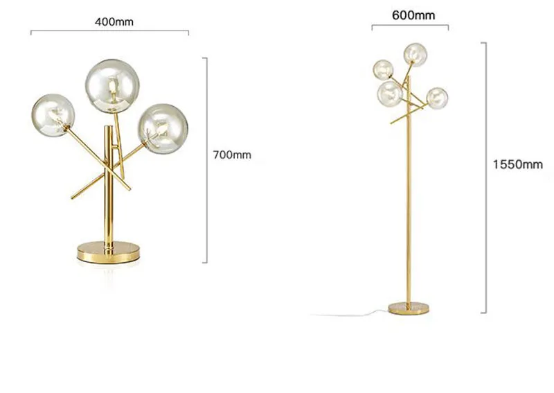 Постмодернистские Зажигалка интересного дизайна гостиной стеклянный, для спальни Мяч Спальня модель номер дизайнерские напольная Светодиодная лампа увеличительное торшер