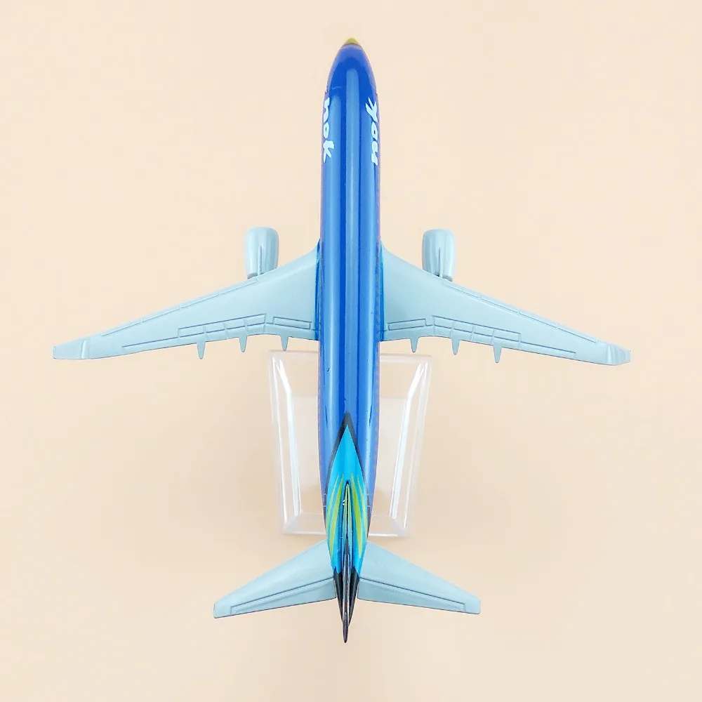 16 см сплав металла синий Тайский NOK B737 Air Airlines Boeing 737 Airways модель самолета Модель w