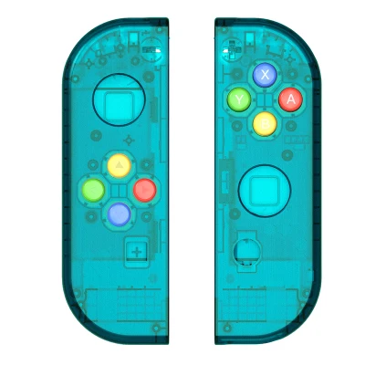 5 цветов OEM Корпус Замена Прозрачный чехол для консоли Joycon переключатель консоль LR контроллер запчасти для ремонта