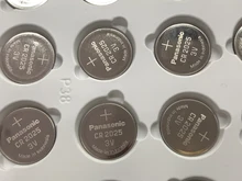 20pcs/lot Panasonic CR2025 Button Cell Batteries CR 2025 3V Lithium Coin Battery For Watch Calculator Weight Scale