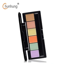 2016 New Pro Concealer Palette of Corrective Face Cosmetic Makeup Neutral Corrector 6 Color Professional Foundation