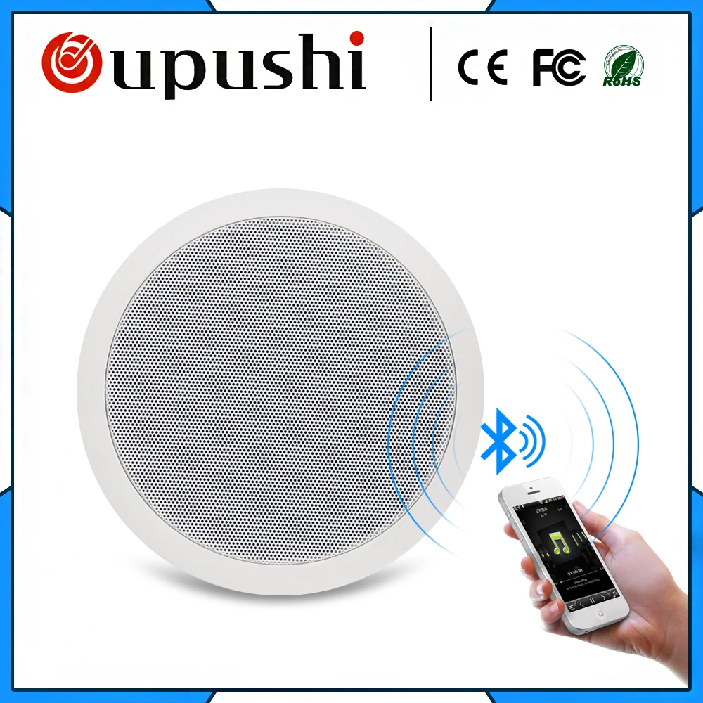 Встраиваемая в Bluetooth колонка потолочные колонки громкоговоритель с усилителем