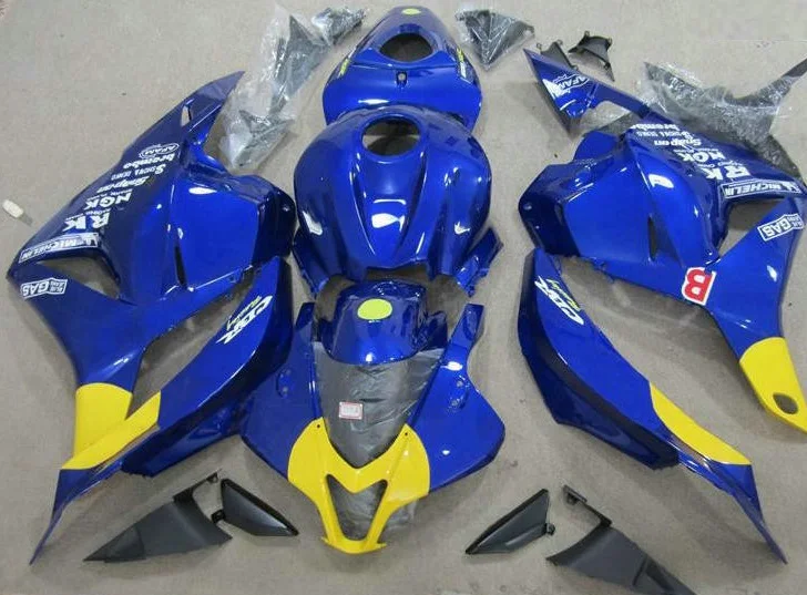 Blue yellow Molded Fairing kit Bodywork for Honda CBR600RR 2009 2010 2011 2012 09 10 11 12 | Автомобили и мотоциклы