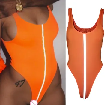 

HiriginHirigin Women's Sexy Reflective Short Mini Jumpsuits Holiday Casual Playsuits Party Cocktail Bodysuits Top