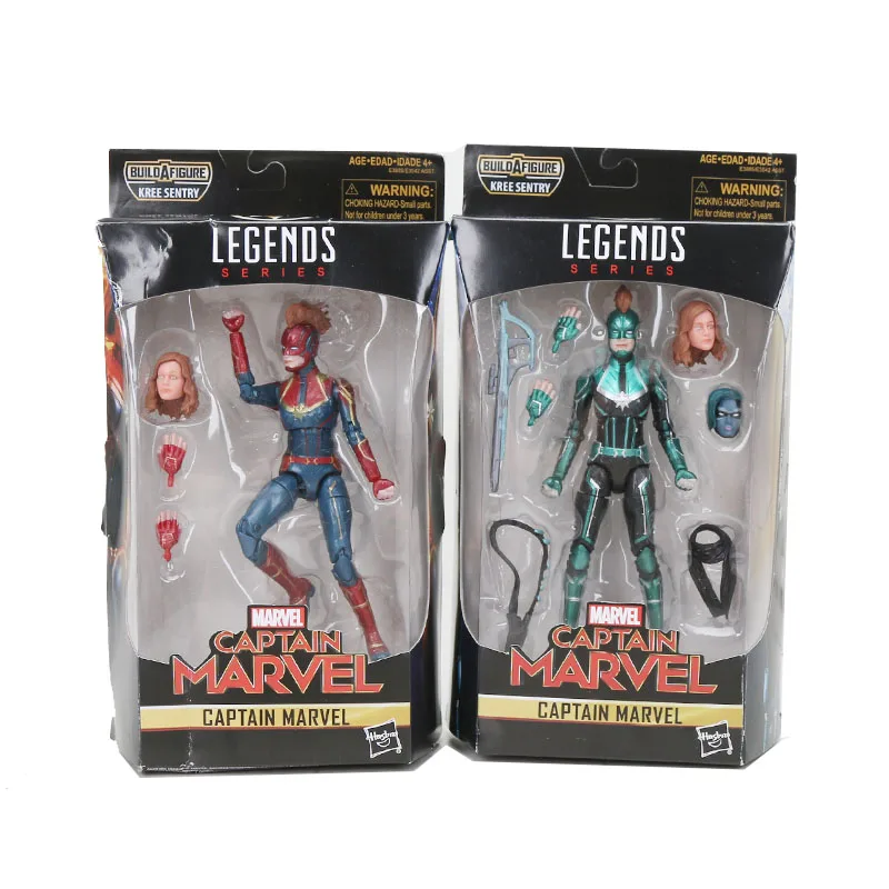 

Marvel Avengers Endgame Legends Series Captain Marvel PVC Action Figure Collectible Model Dolls Toy