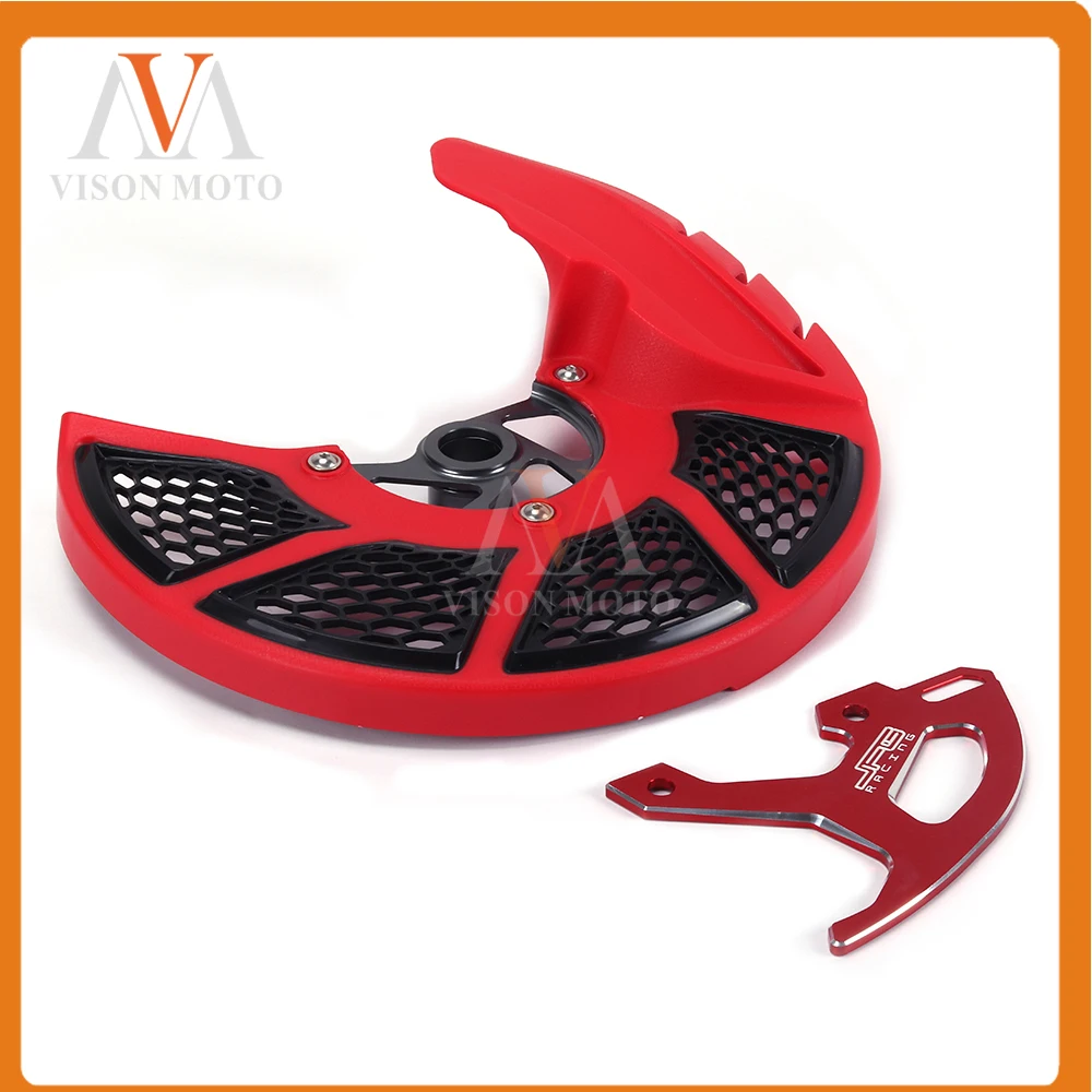 Front and Rear Brake Disc Rotor Guard Cover Protection For HONDA CR125R