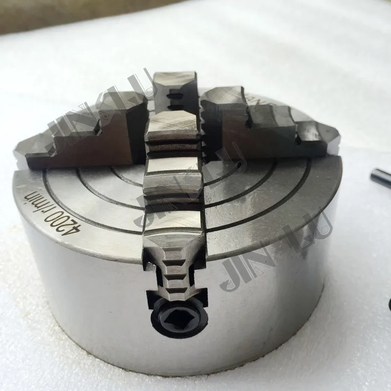 4 Jaws Independent Lathe Chuck K72 100 4 Inch