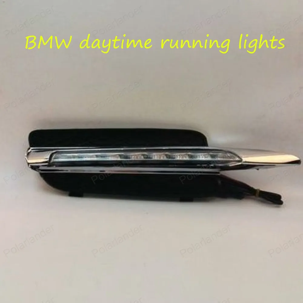 High quality! For BMW E70 X5 07 10 daytime running light Fog lights
