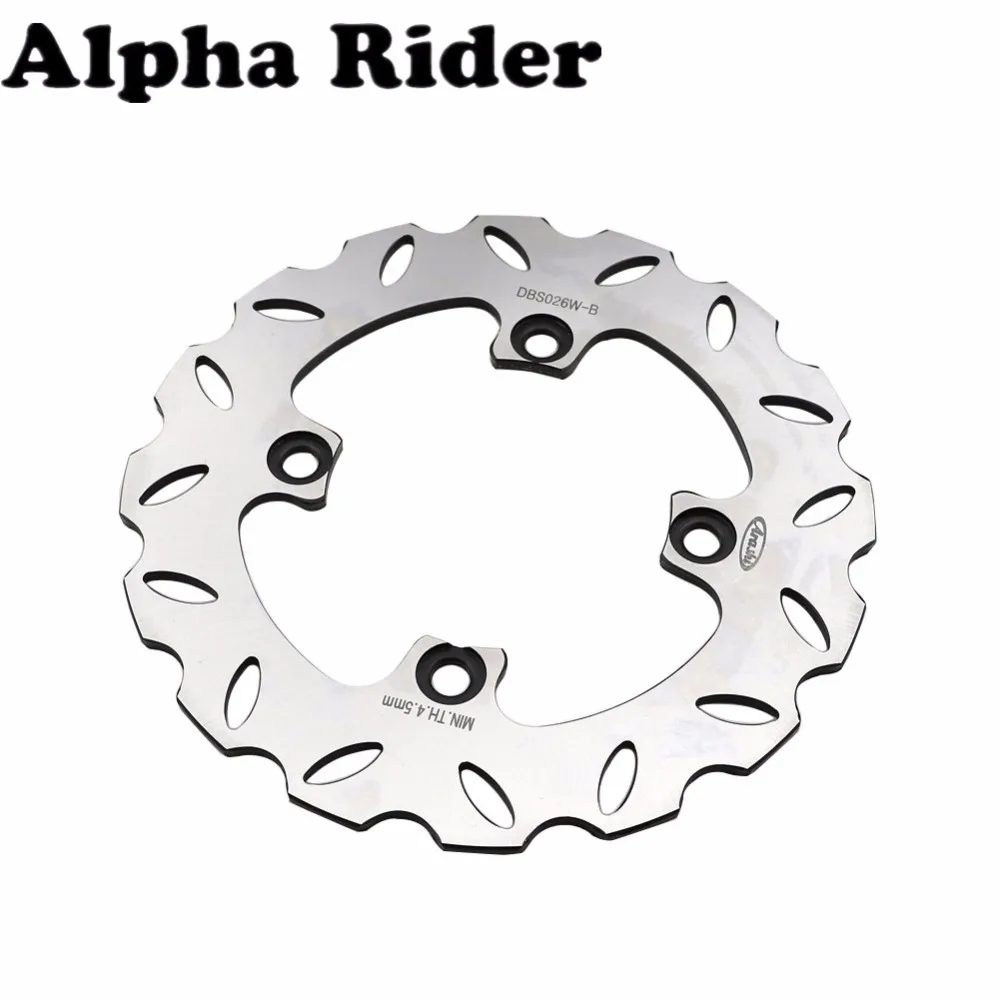 1x Motorbike Rear Brake Rotor Disc Braking Disk for Kawasaki Z1000/Ninja 600 ZX6RR 2003-2006 VERSYS 650 2007-2012 Z750 2004-2006 1 pcs motorcycle rear brake rotor disc steel braking disk for kawasaki ninja zx9r 1998 2003 z750s 2004 2006 zx10r abs 2011 2012