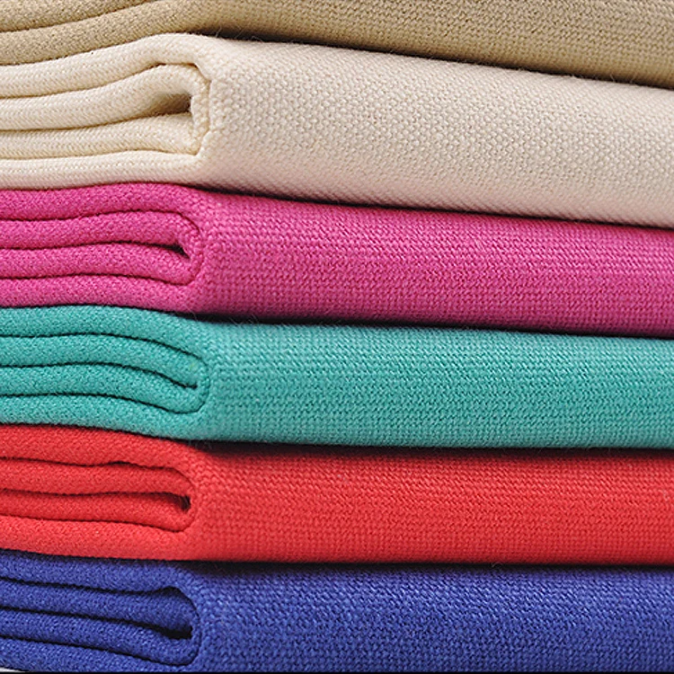 

50x145cm Colored Cotton Canvas Fabric For Sofa, Thick Textile Bags, Diy Curtain Cloth Telas Decorativas Tissus Au Metre Tecidos